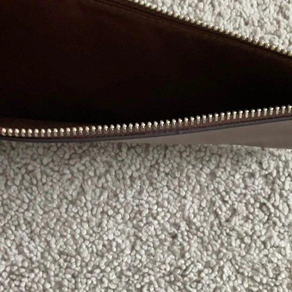 Coach Brown Leather Pouch - Picture 5 of 5